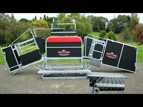 Video demonstration of the Combi Clamp Sheep Handler Weigh Gear Assembly